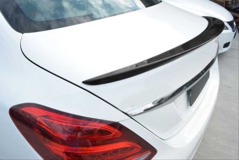 MERCEDES W205 2015-2021 C SERISI IÇIN UYUMLU AMG GORUNUM SPOILER - PIANO BLACK (PARLAK SIYAH)
